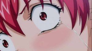 Anime Ecchi Threesome: Chịch em gái tóc đỏ lồn non nớt đầy nước