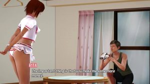 Mát xa ngực cho mẹ kế nóng bỏng